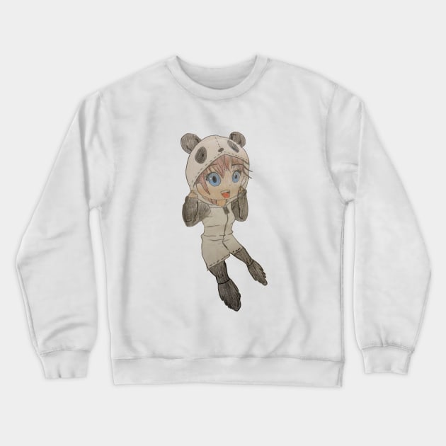 Chibi Panda Crewneck Sweatshirt by CBCHIBI